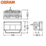 OSRAM MX140 LEDDL102-WD