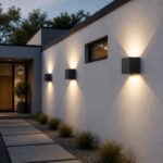 LED SPOLJNA LAMPA A310 ZIDNA 6W 3000K IP54 SIVA - Slika 3