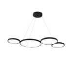 VESTA 374 LED LUSTER 50W 3000K CRNA