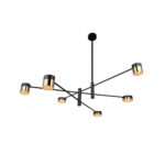 VESTA 510 LUSTER LED 28W 3000K MESING/CRNA