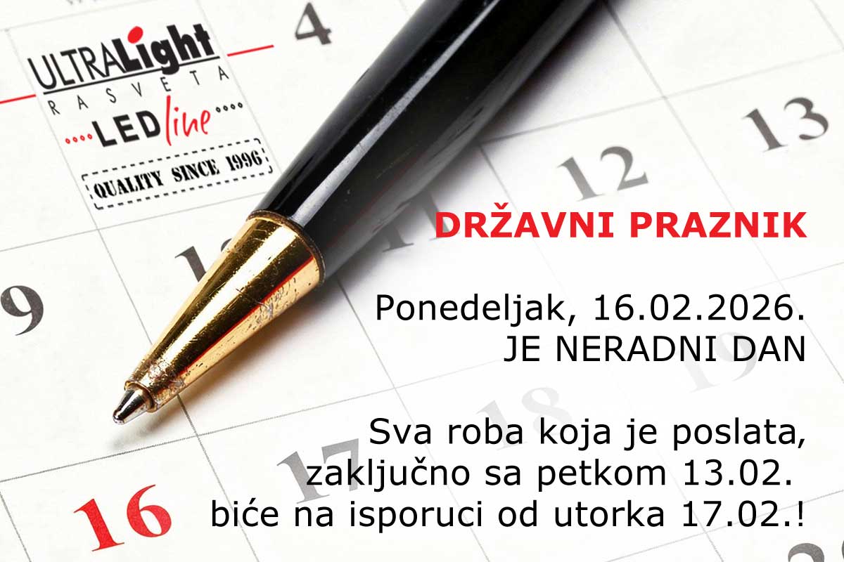 Radno vreme za praznik
