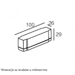 MAGNETIC SLIM SKRIVAČ KABLA BELI (26-CXH) - Slika 2