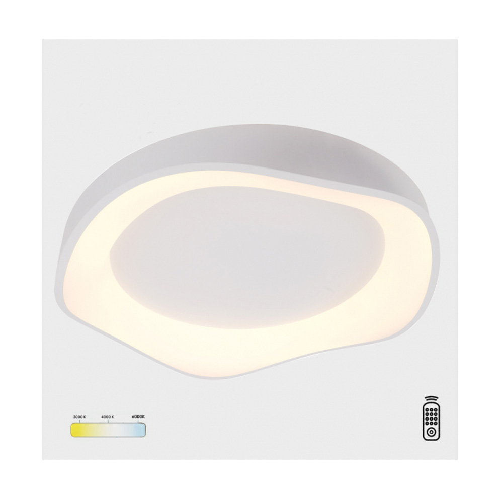 nema-proizvoda (3) SOLEA 15 LED PLAFONJERA 24W 3000/4000/6000K BELA - Slika 1