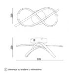 SOLEA 91 LUSTER 32W CCT - Slika 3