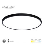LED PLAFONJERA L7760-18W CCT SENZOR CRNA