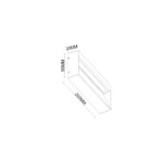 LED SVETILJKA PL-269 ZIDNA 5W 4000K IP54 ANTRACIT - Slika 2