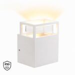 SVETILJKA 2201/1 ZIDNA BELA 1*GU10 IP65