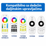 FUT099-B ZIDNI NOSAČ CRNI - Slika 2